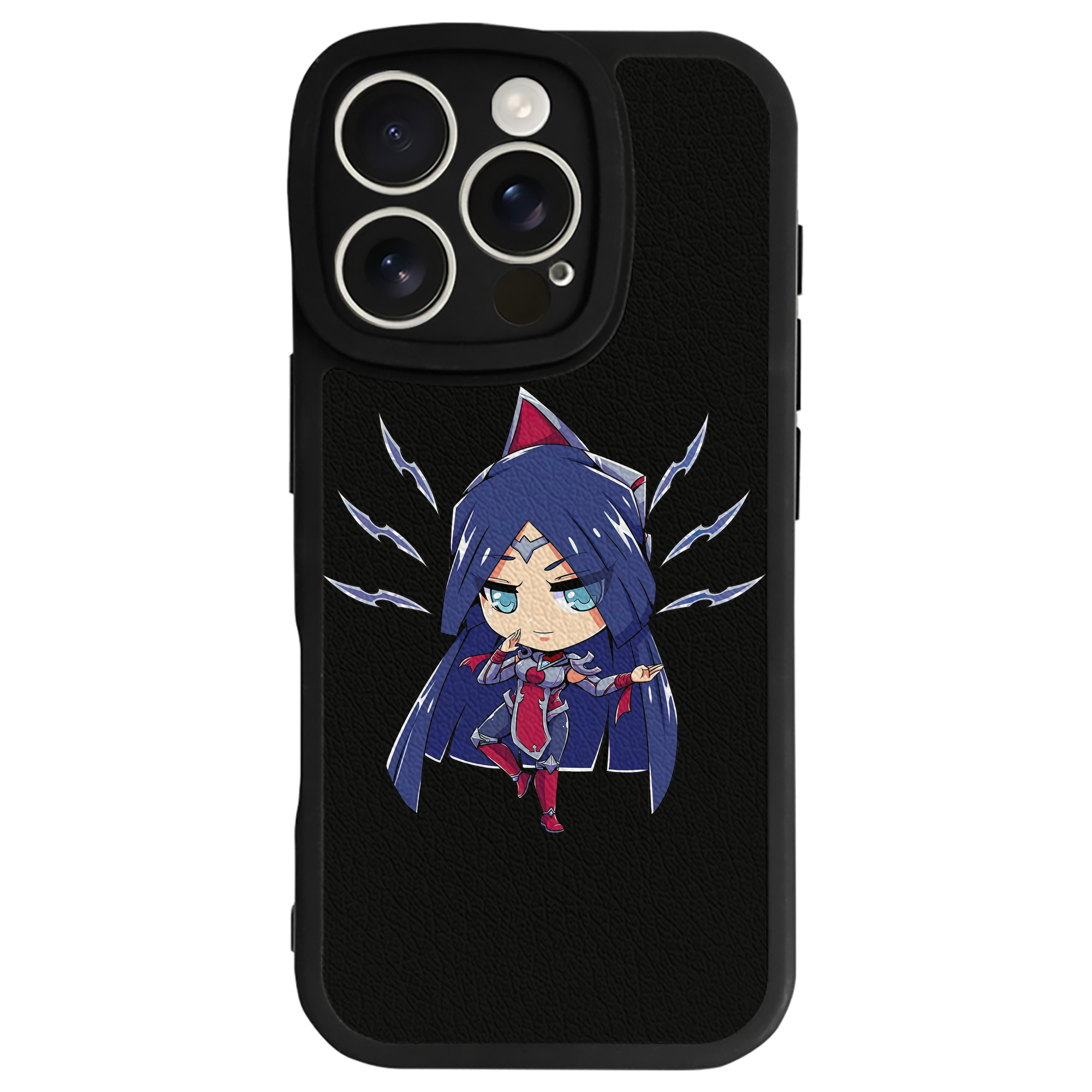 （画像用） リーグ・オブ・レジェンド League of Legends LOL 【iPhone 16シリーズ対応】シリコンスマホケース（レザー調） 材質：シリコン
